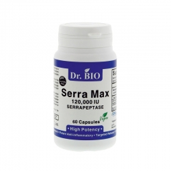 Serra Max 120.000 UI (60 cps.) - ANTIINFLAMATOR, ANTICISTIC, ANTI-TRAUMATIC, ANTICANCER